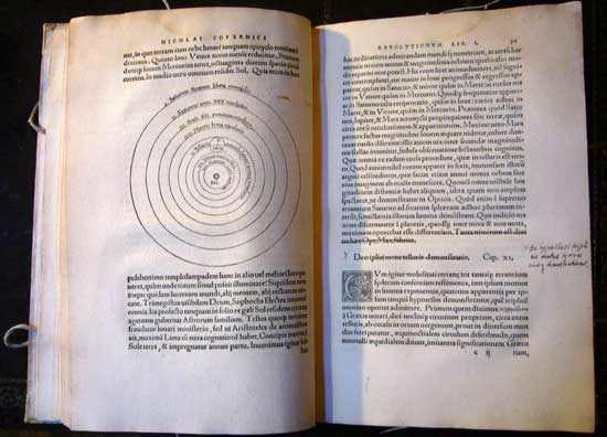 Copernicus book spread